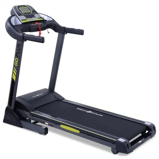 2.5 HP Motorized Power Running Folding Treadmill with  Electric Support