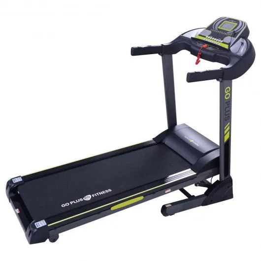 2.5 HP Motorized Power Running Folding Treadmill with  Electric Support