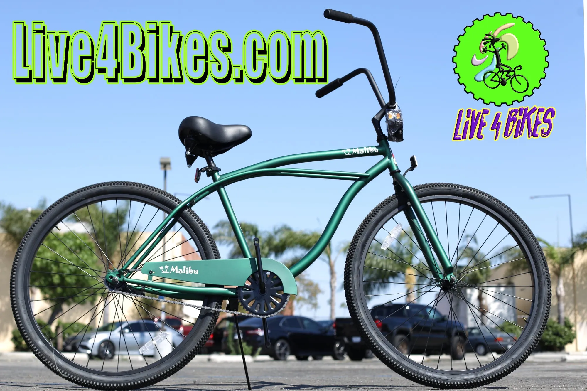 29 In Malibu XL Beach Cruiser Bike Mens Single Speed Cruiser