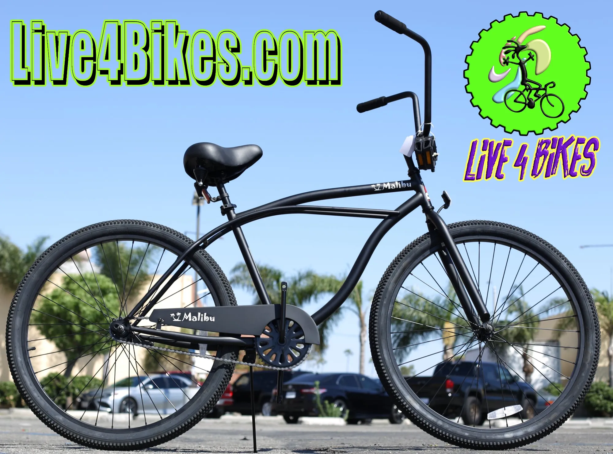 29 In Malibu XL Beach Cruiser Bike Mens Single Speed Cruiser