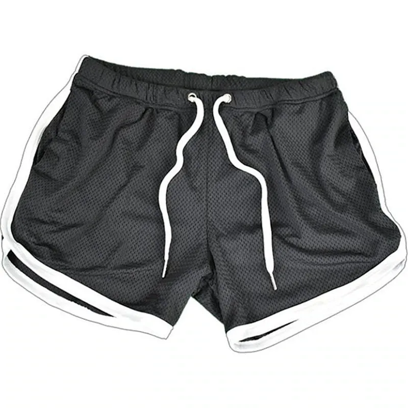 3-Inch Men's Quick-Dry Athletic Shorts with Drawstring Waist