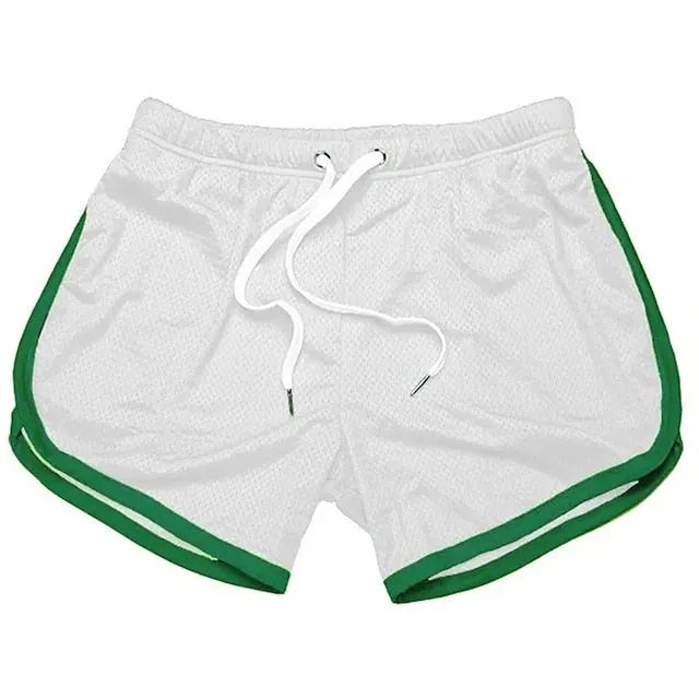 3-Inch Men's Quick-Dry Athletic Shorts with Drawstring Waist