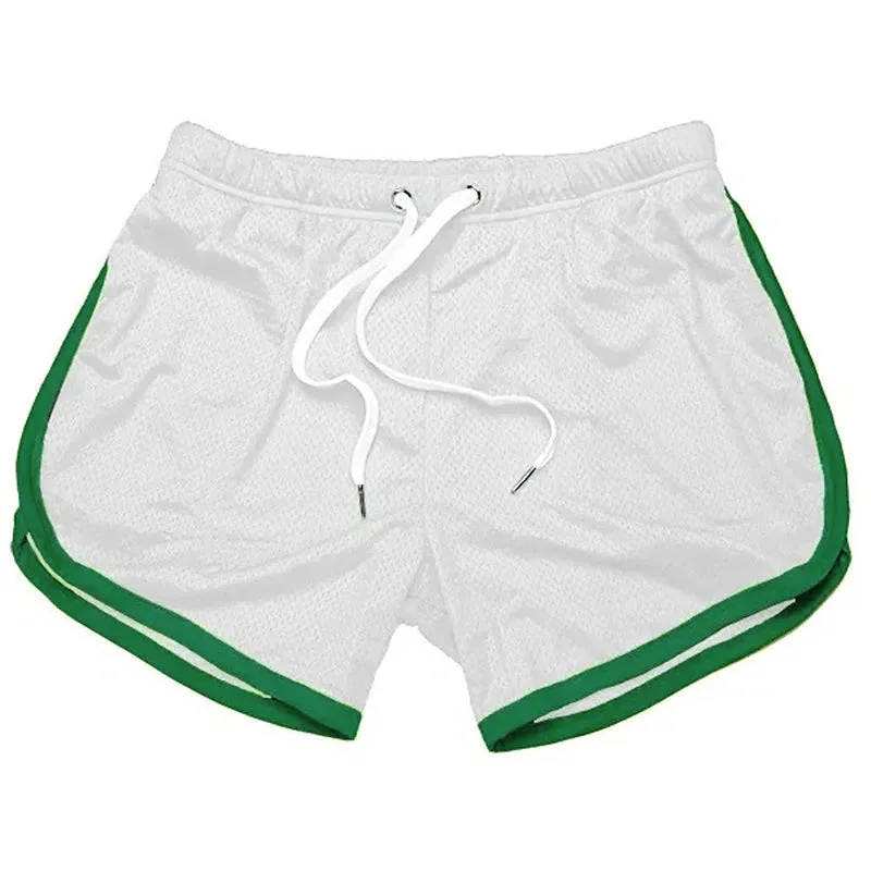 3-Inch Men's Quick-Dry Athletic Shorts with Drawstring Waist