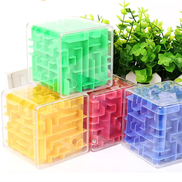 3D Cube Puzzle Hand Game EXERCISE YOUR MIND - MAZE CUBE