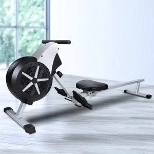 8-Level Air Resistance Rowing Machine, LCD, Foldable - Everfit