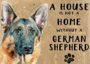 A House is not a home without a German Shepherd