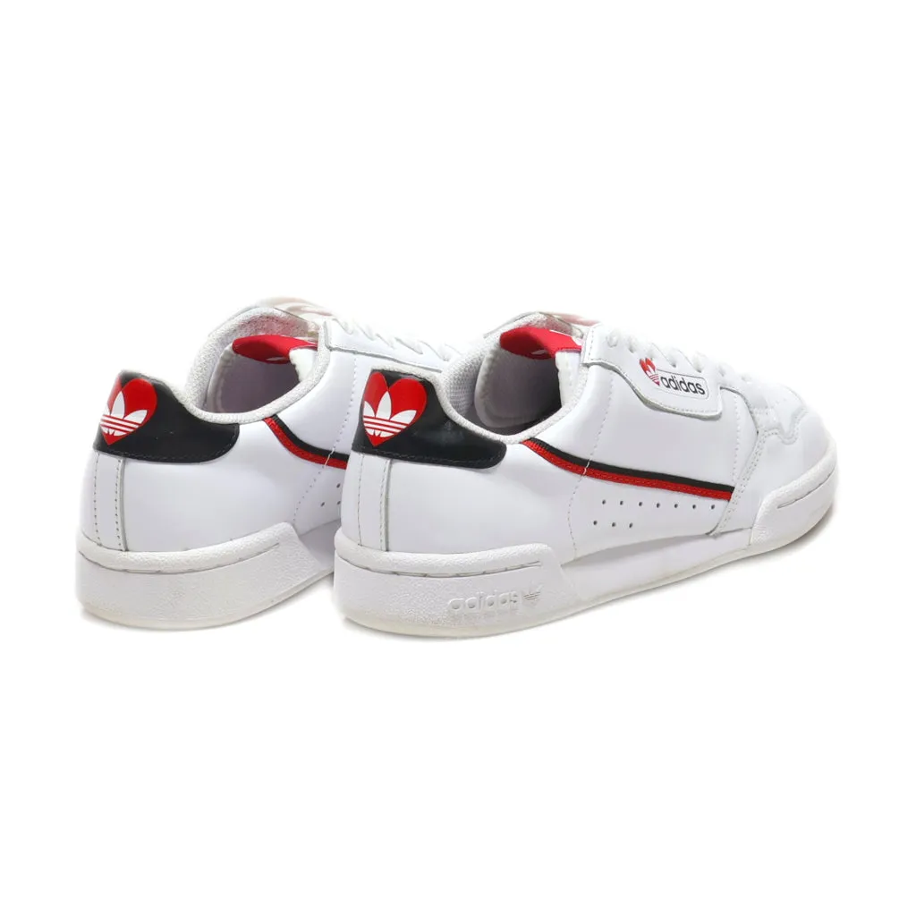 Adidas Continental 80 'Valentine'S Day' Low-Top Sneakers Suede White Colour For Women