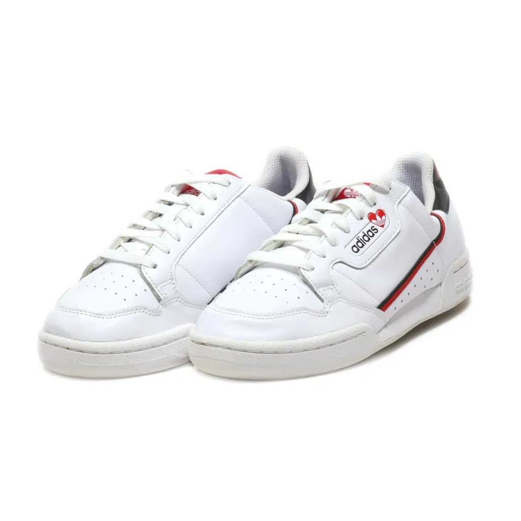 Adidas Continental 80 'Valentine'S Day' Low-Top Sneakers Suede White Colour For Women