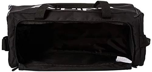 adidas Lin Duffle S Duffel - Black/Black/White, NS