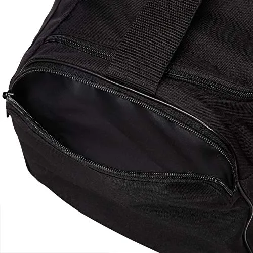 adidas Lin Duffle S Duffel - Black/Black/White, NS