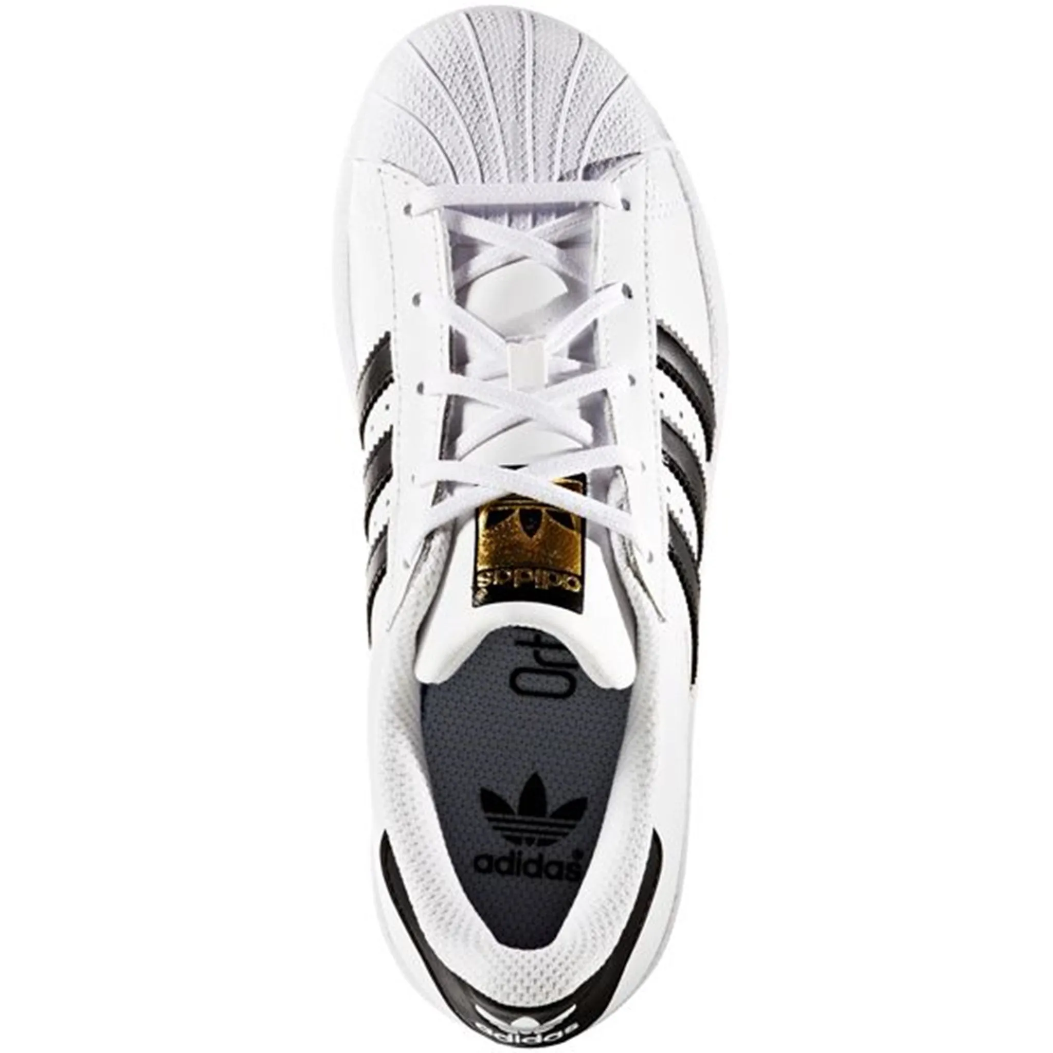 adidas Originals Superstar Sneakers White/Black Snørre