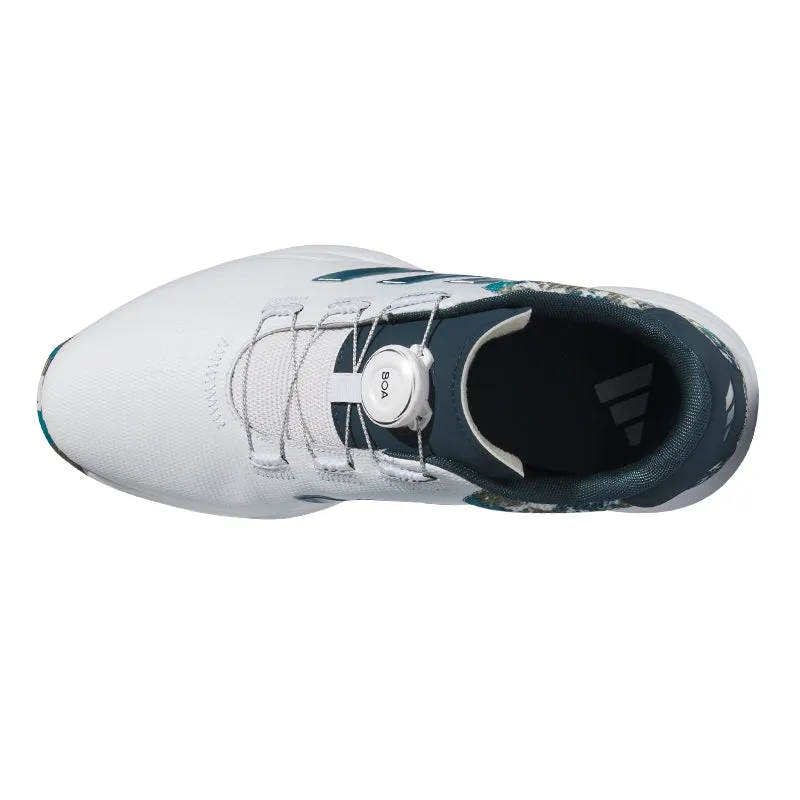 ADIDAS S2G BOA Spikeless Shoes (White/Silver/Blue)