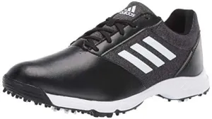 adidas Womens TECH Response Golf Shoe black/silver metallic/grey five 5 M US