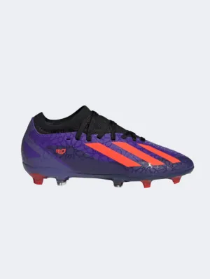 Adidas X Crazyfast Ms.3 Kids Football Shoes Purple/Solar Red