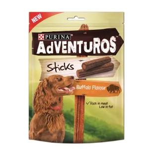 Adventuros Buffalo Flavour Sticks Dog Treats