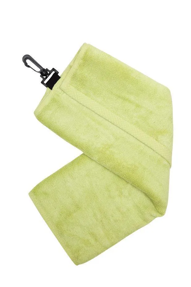 Bamboo Golf Towel - Lime