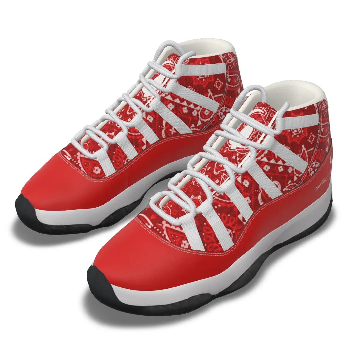 BANDANA VIRAL Bs'UP Men's High Top Basketball Shoes