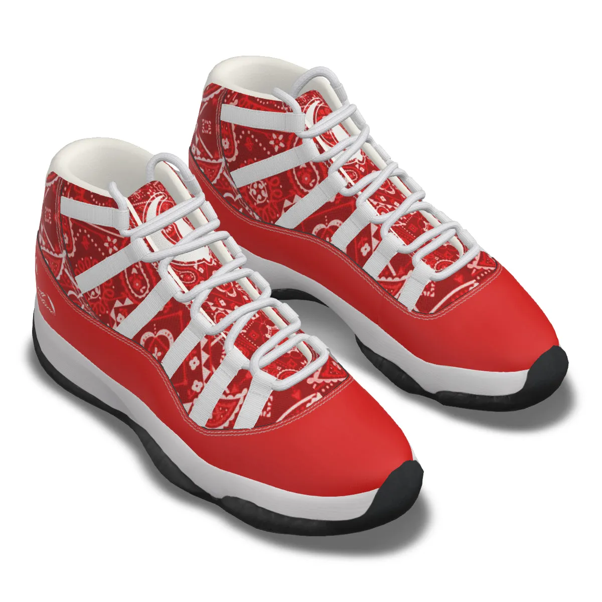 BANDANA VIRAL Bs'UP Men's High Top Basketball Shoes