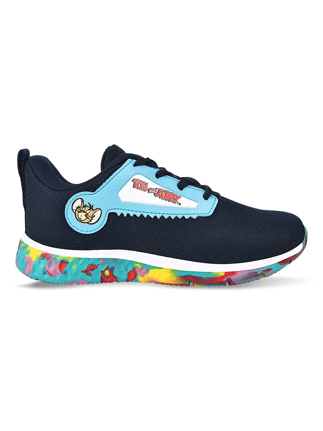 BENN K Blue Kid's Sports Shoes