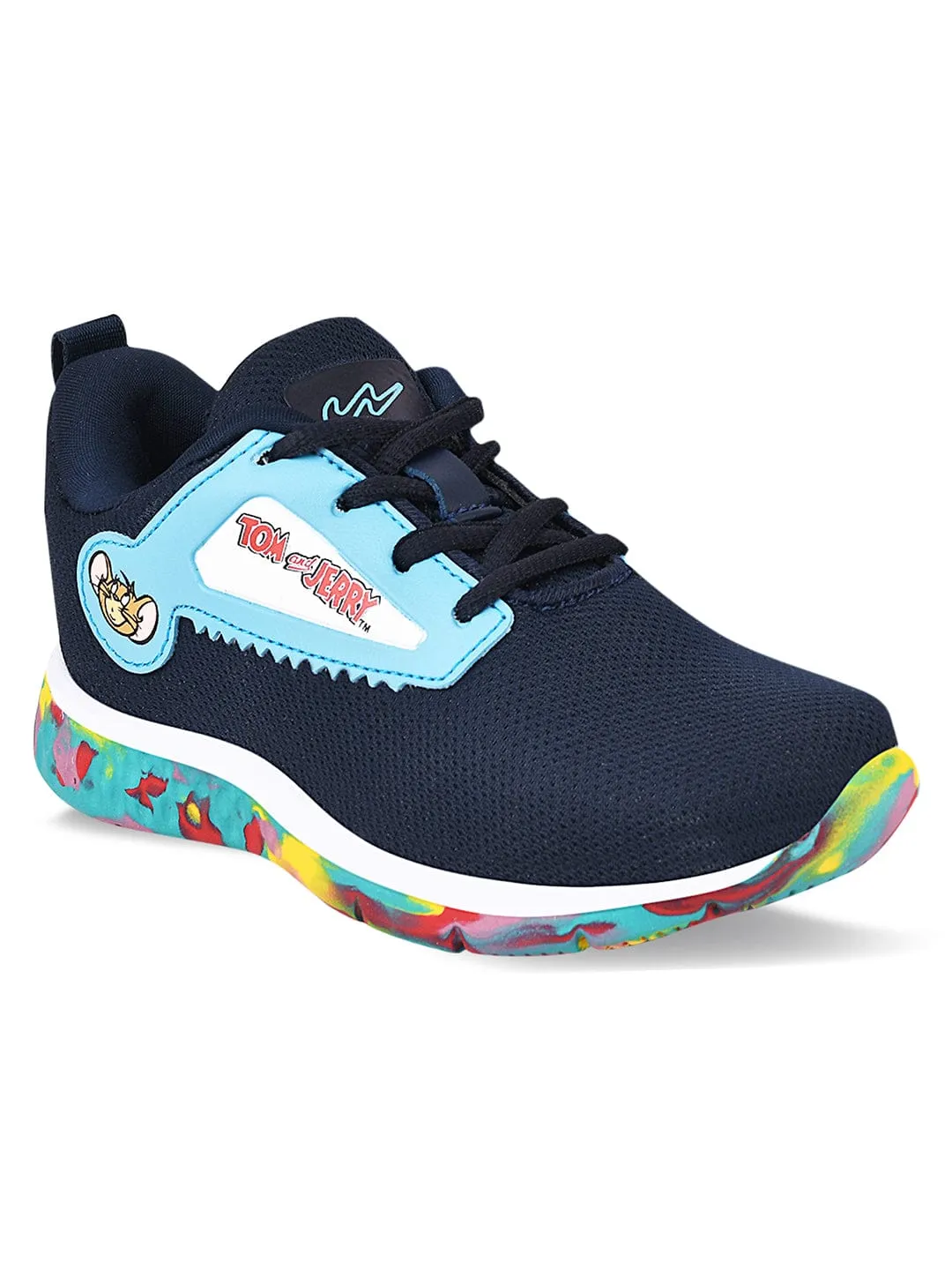 BENN K Blue Kid's Sports Shoes