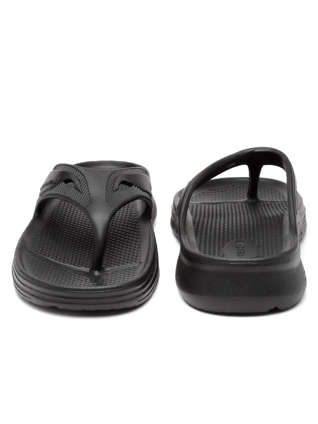 Bersache Extra Soft Classic Casual with  Regular wear with Ultra Soft & Flexibility Technology Flip Flop for Men's & Boy's (6119-Black)