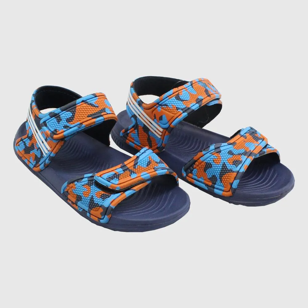 Blue Army Boys' Sandals