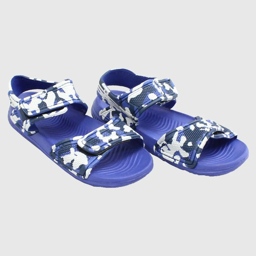 Blue Army Boys' Sandals