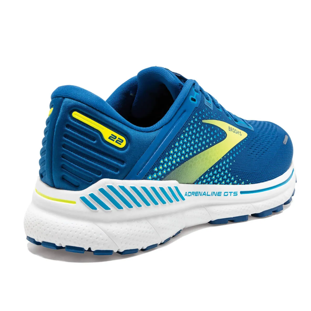 Brooks Adrenaline GTS 22 Mens | Blue/nightlife/white