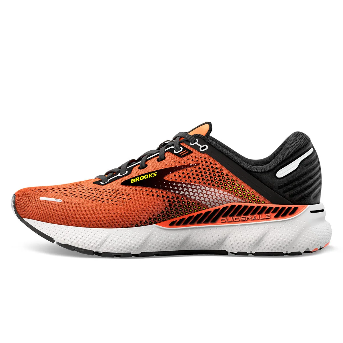 Brooks Adrenaline GTS 22 Mens | Orange/black/white