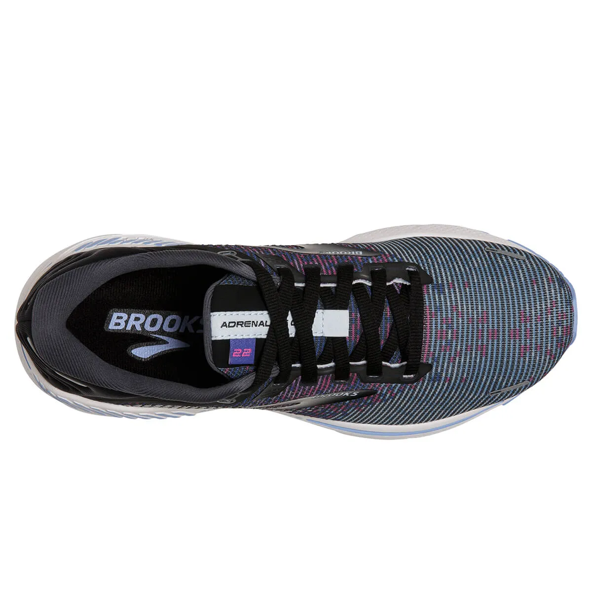 Brooks Adrenaline GTS 22 Pixel Womens | Lavender/black/grey