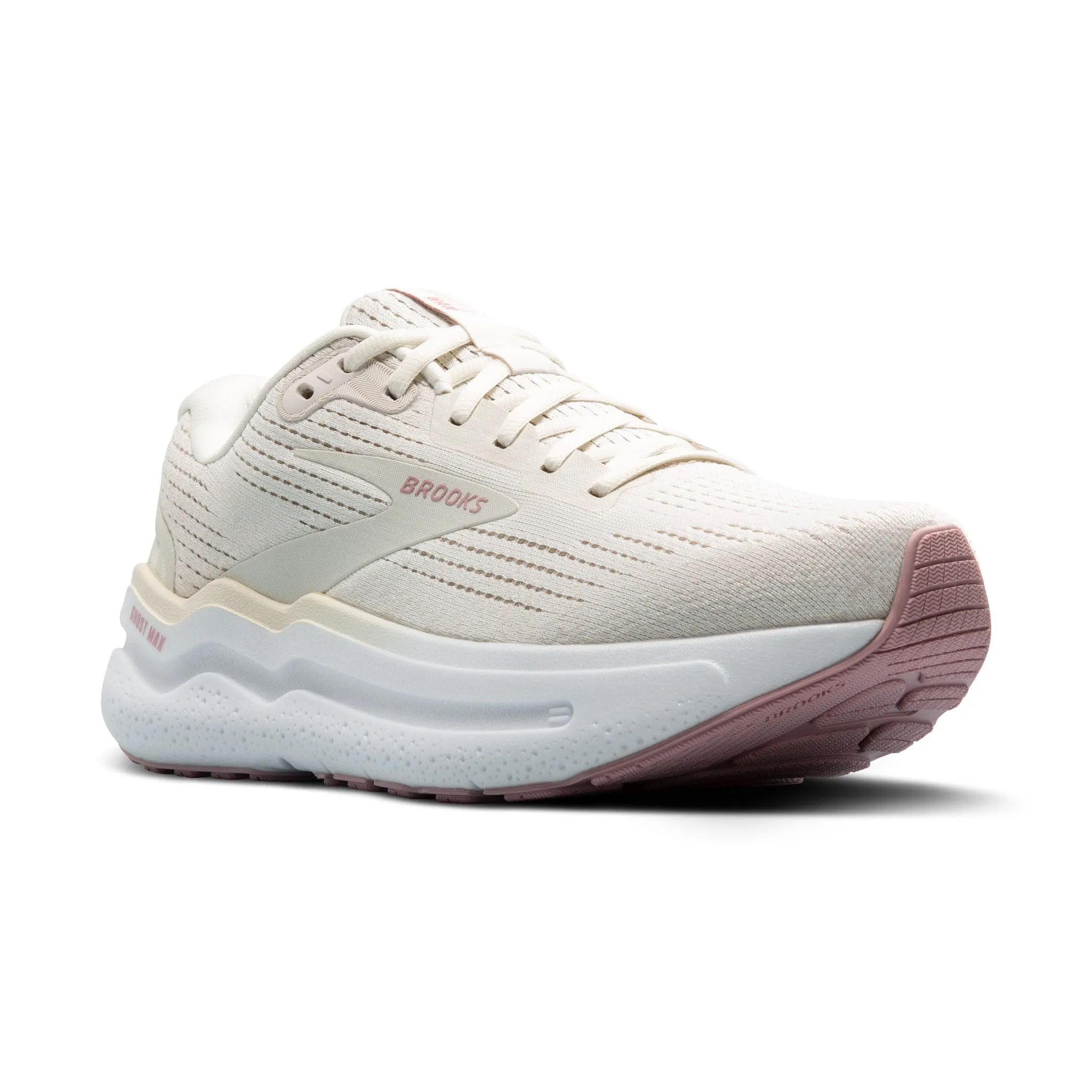 Brooks Women's Ghost Max 2 Coconut Milk / Gray / Zephyr