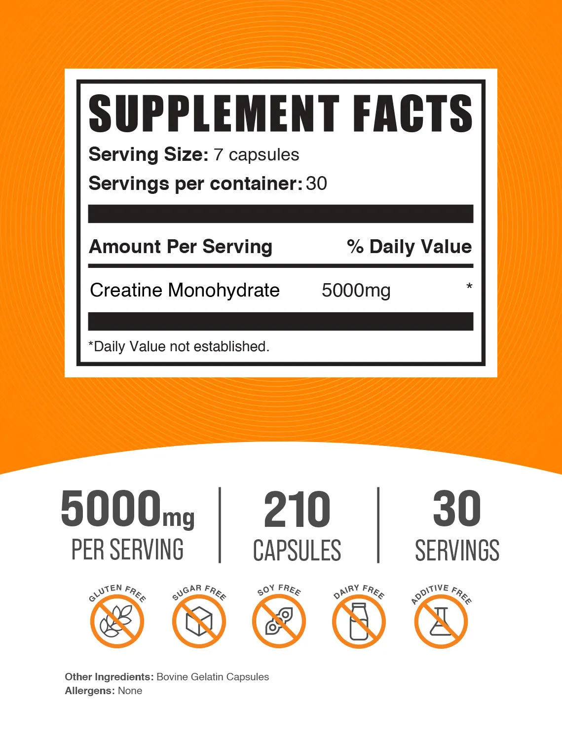 Creatine Monohydrate Capsules