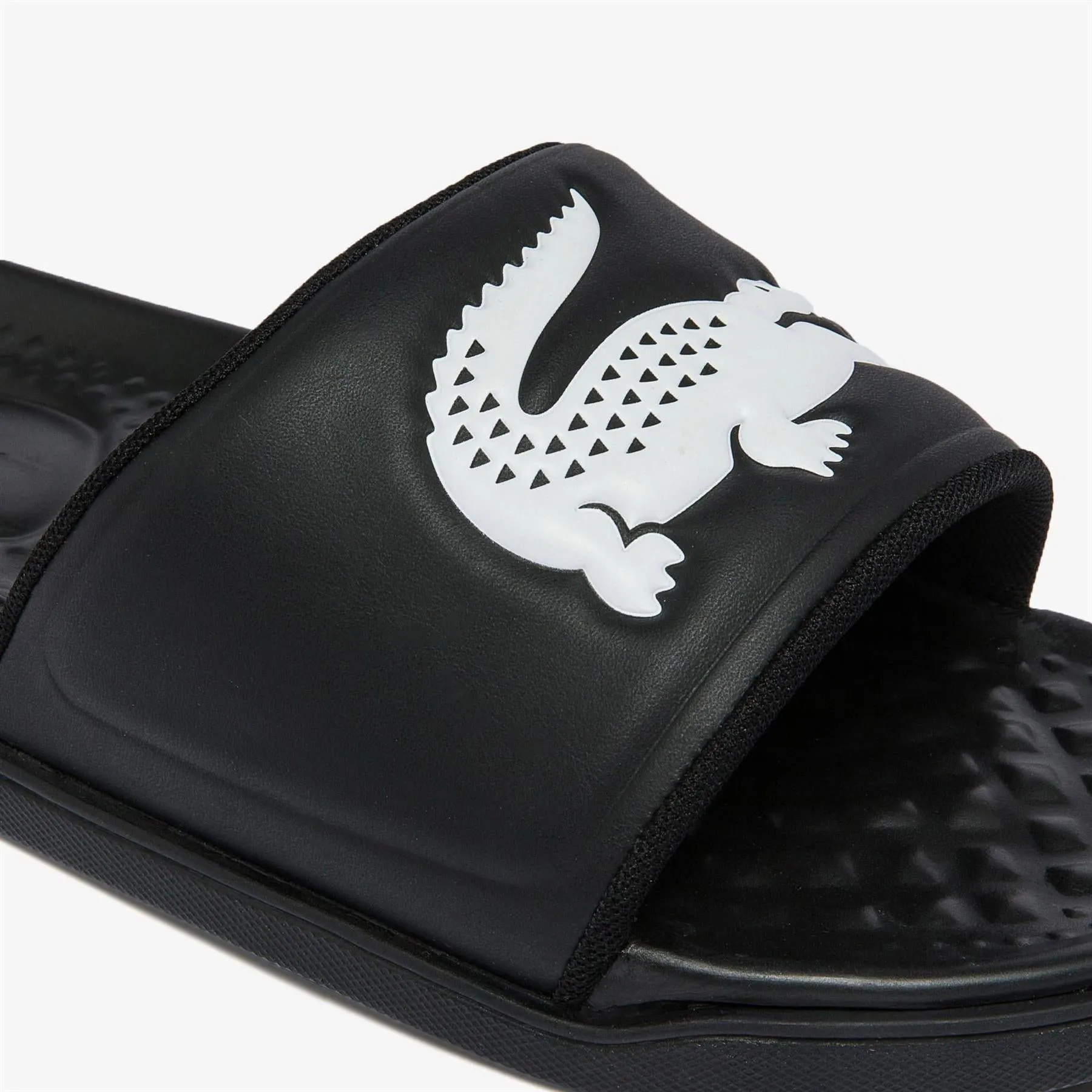 Croco Slide Black/White