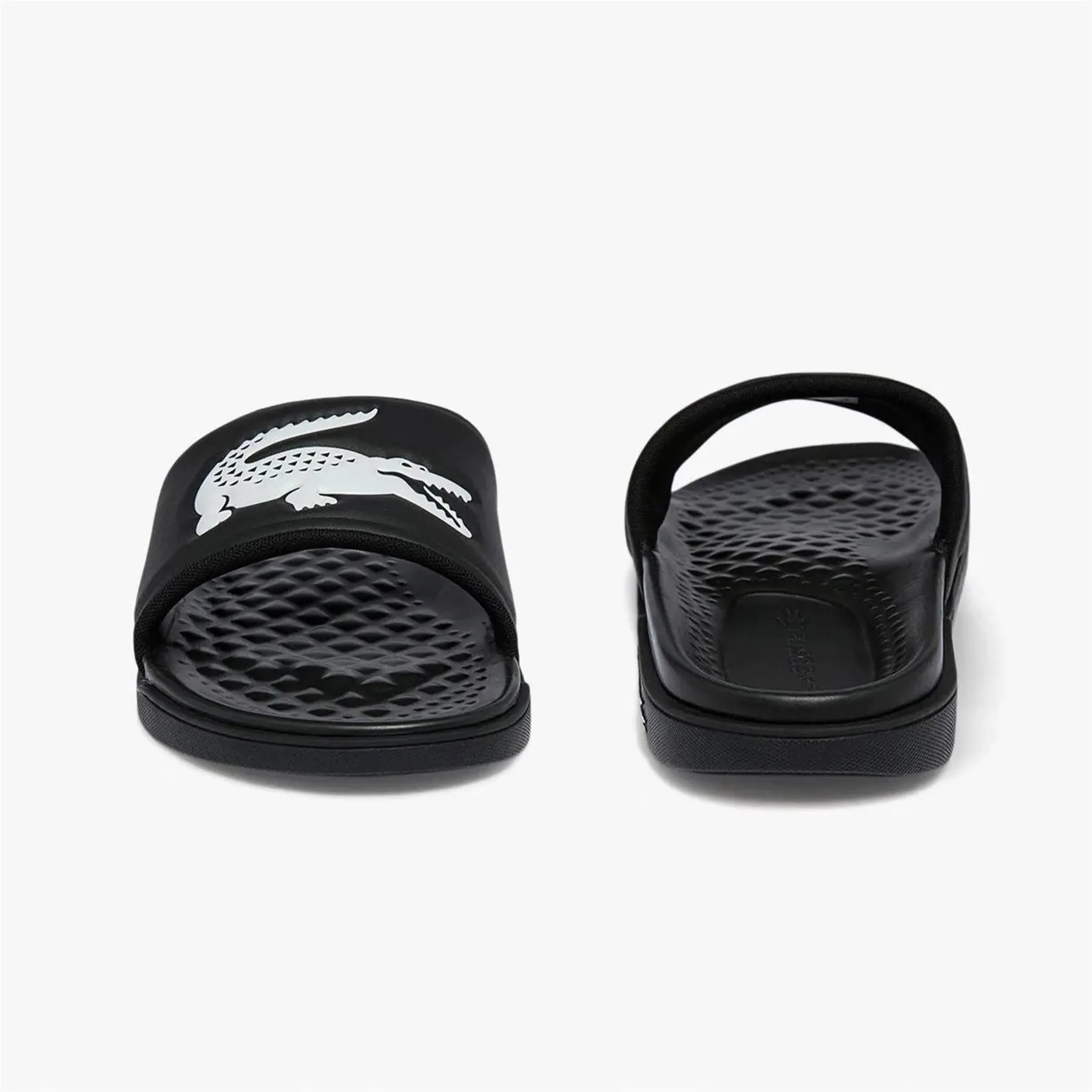 Croco Slide Black/White