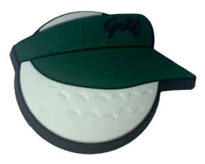 Crocs Jibbitz Golf Game Visor Charm