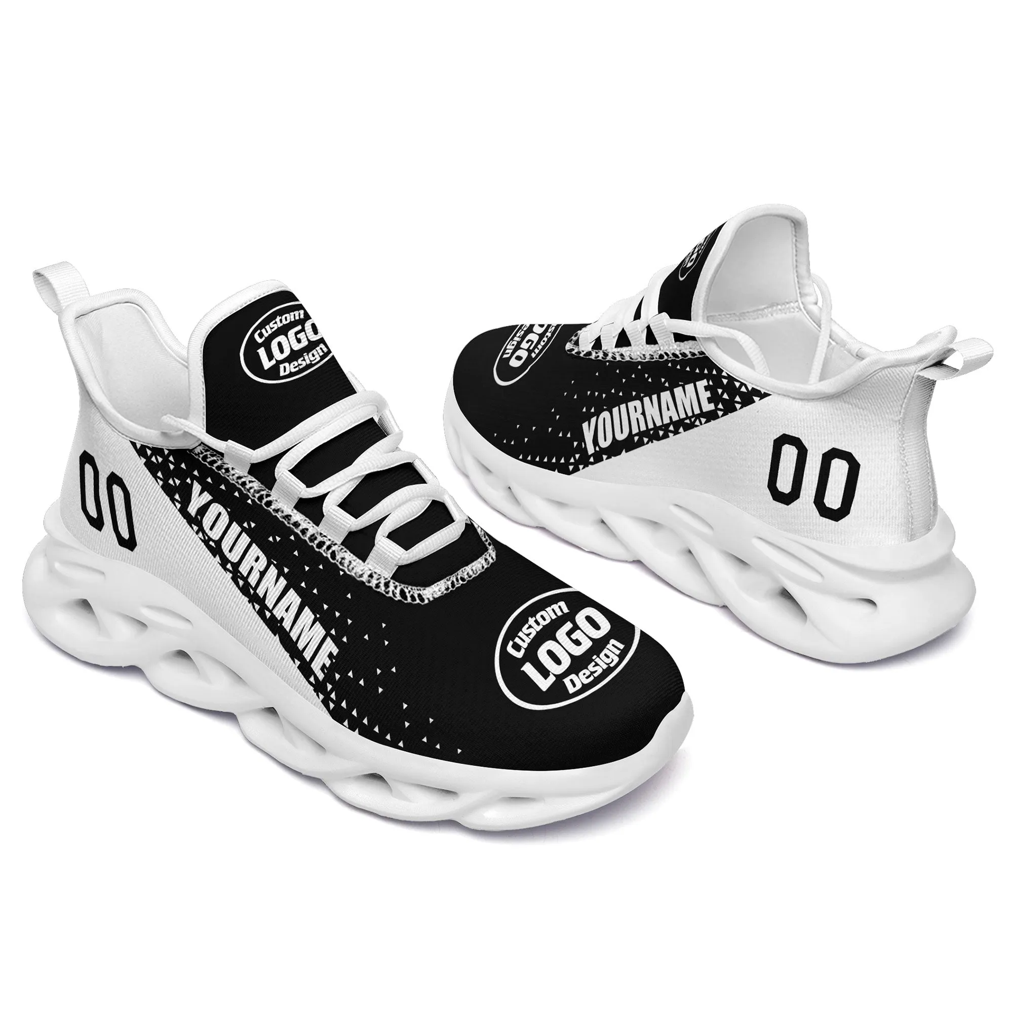 Custom Black White Jersey MaxSoul Shoes and Hat Combo Offer Personalized ZH-D0b0089-b