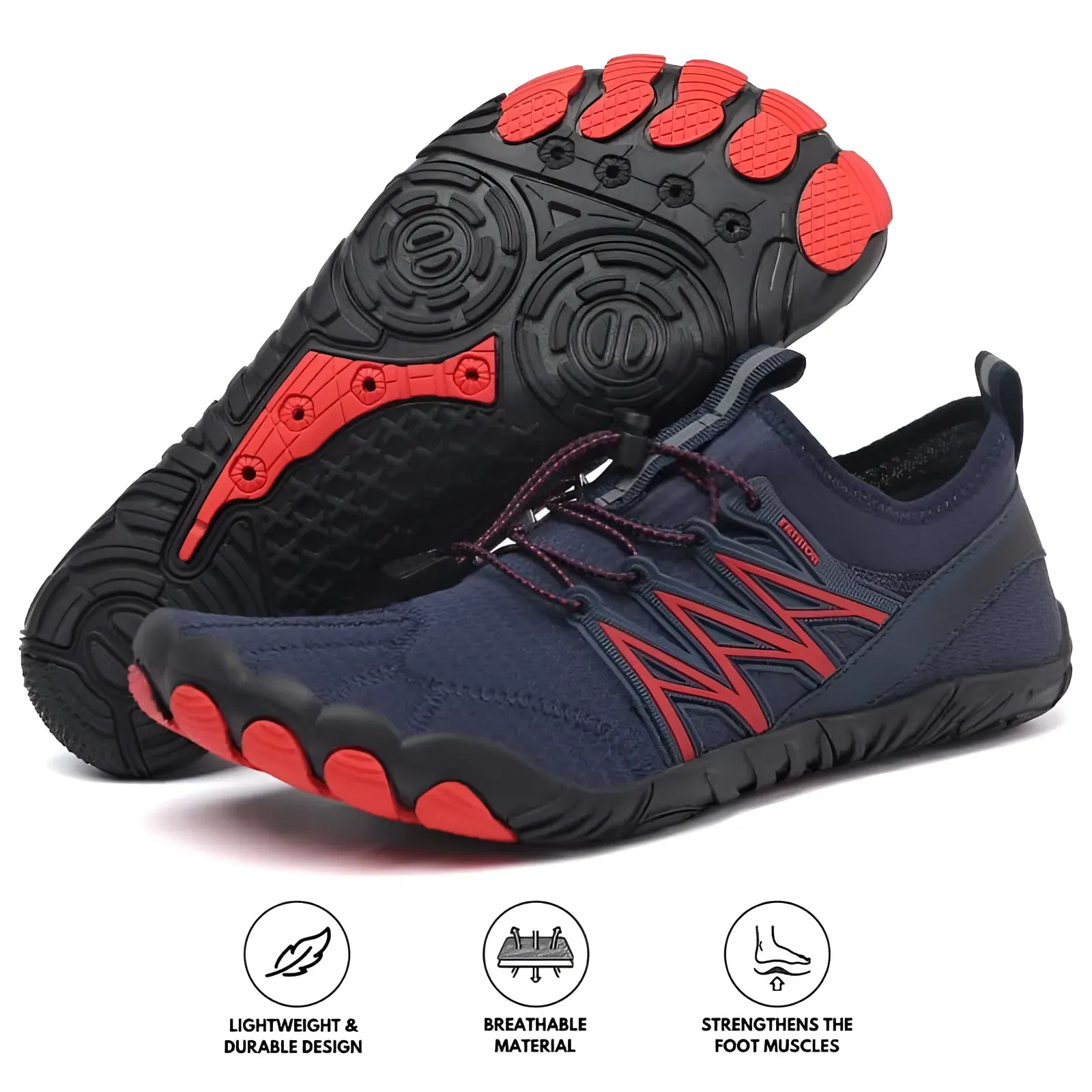 Cuzcare Ortho Barefoot Men Shoes | Non-slip Breathable Everyday Outdoor Shoes