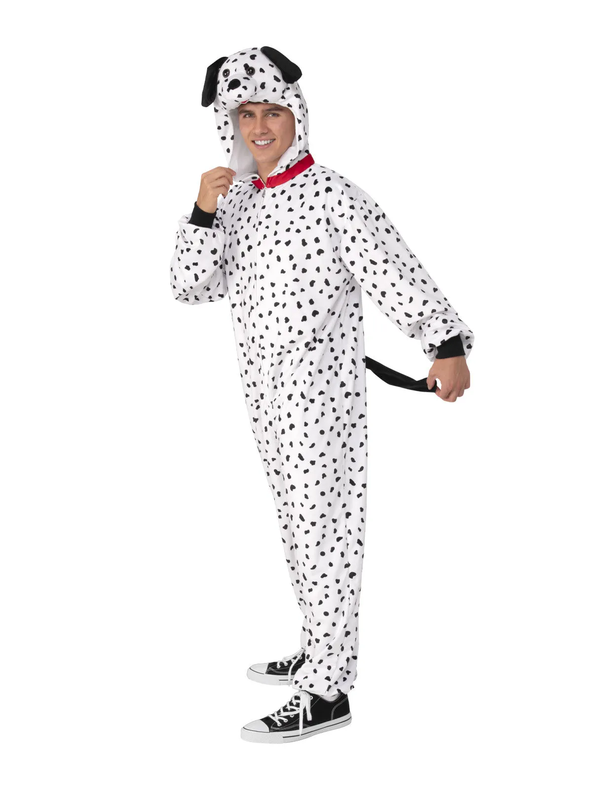 Dalmatian Furry Onesie Costume for Adults