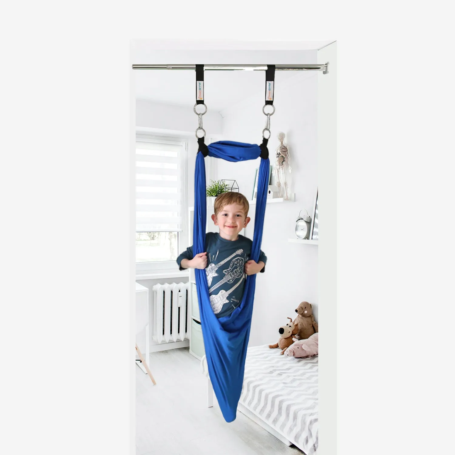 Doorway Kit: Red Combo and Blue Therapy Sensory Swing