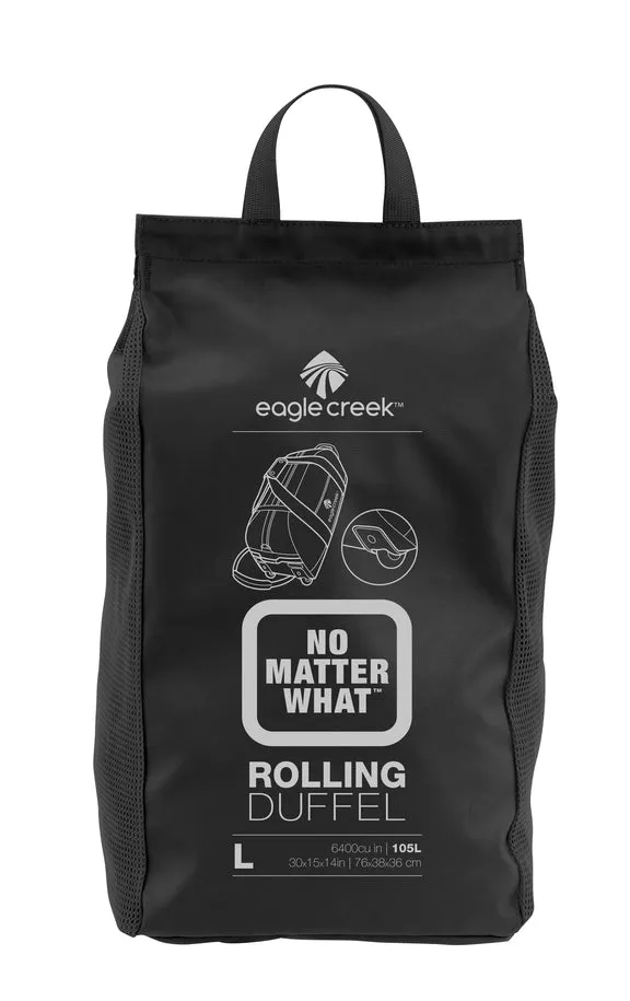 Eagle Creek - No Matter What Rolling Duffel L - Black