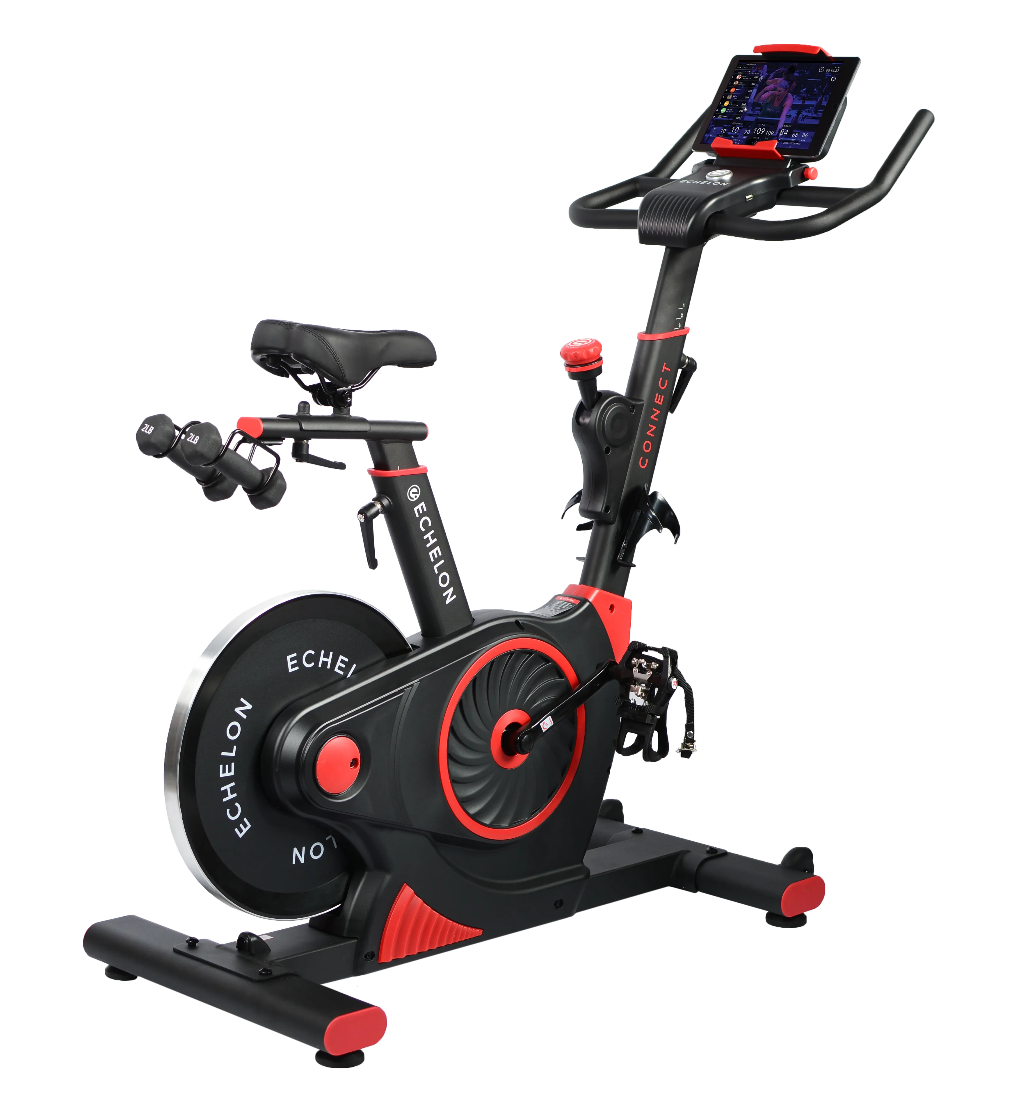 ECHELON EX3 Smart Connect Upright Exercise Bike (Red)