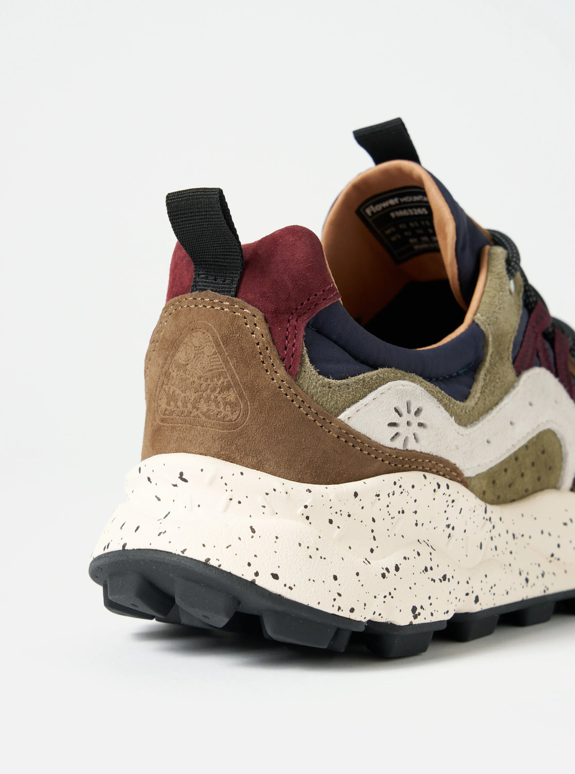 Flower Mountain Yamano 3 Man in Brown/Navy Suede/Nylon