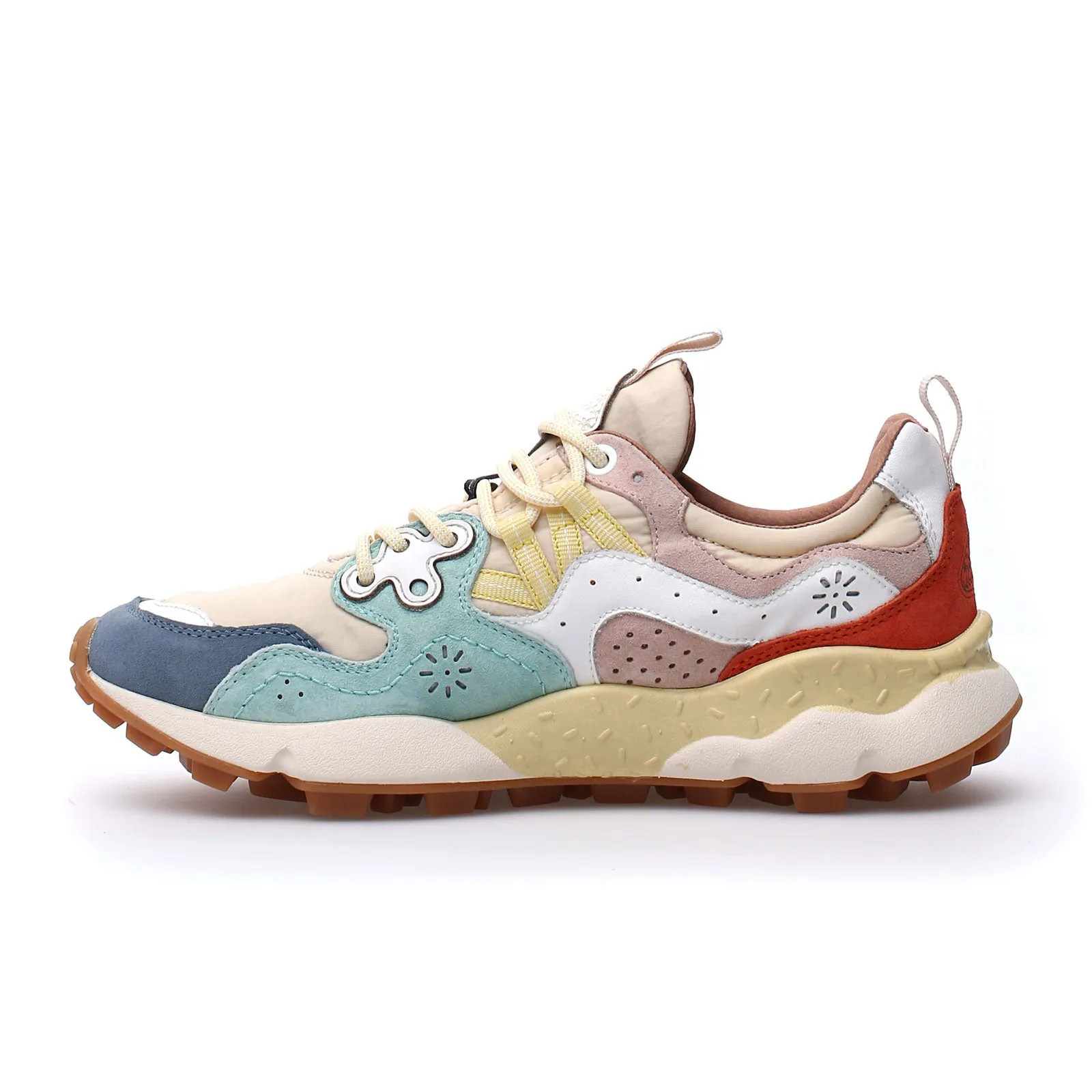 Flower Mountain Yamano 3 Sneaker (Women) - Light Blue/Beige