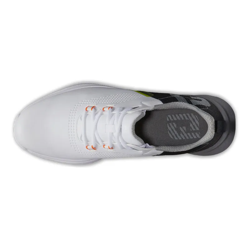 FOOTJOY Fuel Men's Spikeless Shoes (White/Black/Orange)