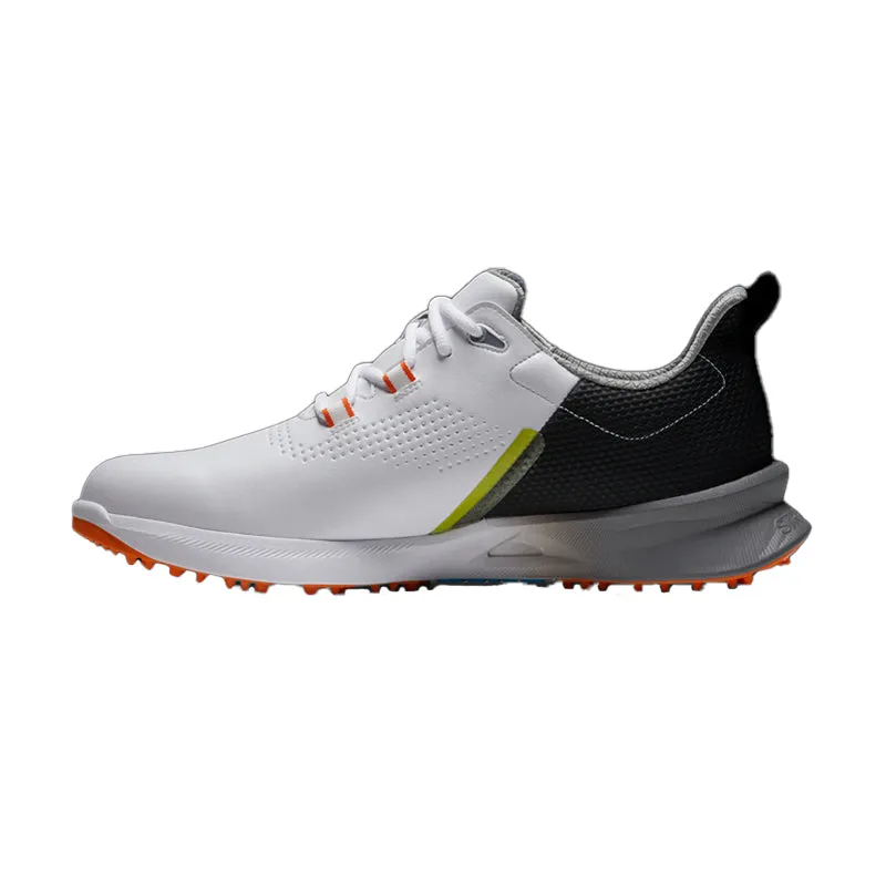 FOOTJOY Fuel Men's Spikeless Shoes (White/Black/Orange)