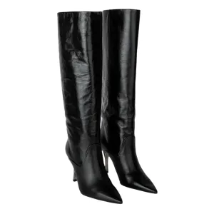 Furla Women's Code Vernice High Boots - Black