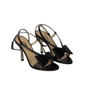 Furla Women's Ribbon Sandal T.90 - Vitello Nero