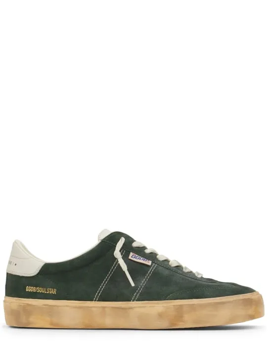 Golden Goose   Soul-star suede sneakers 