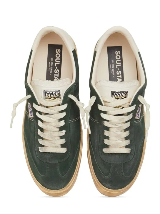 Golden Goose   Soul-star suede sneakers 