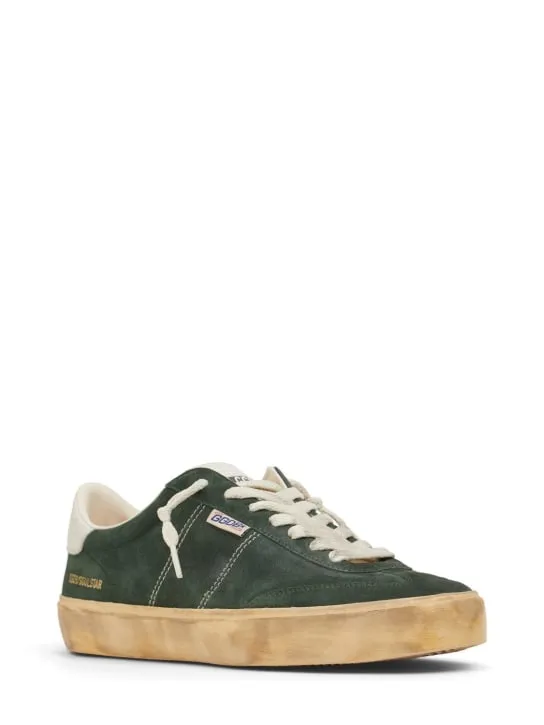 Golden Goose   Soul-star suede sneakers 